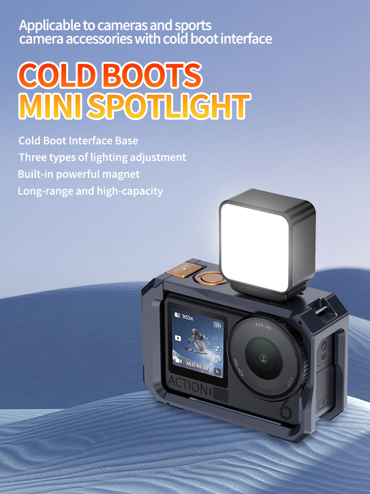 Photography Lighting Styles - Magnetyczna Mini Lampa LED do Wideo,