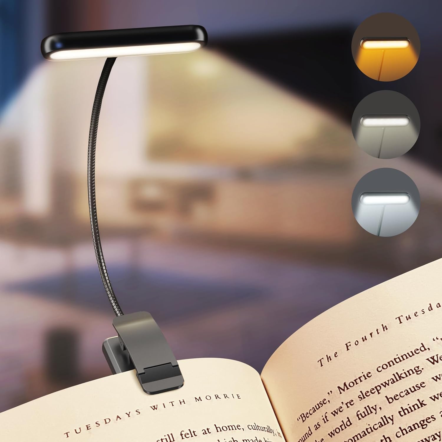 Photography Lighting Book - Lampka do czytania LED Lampka do