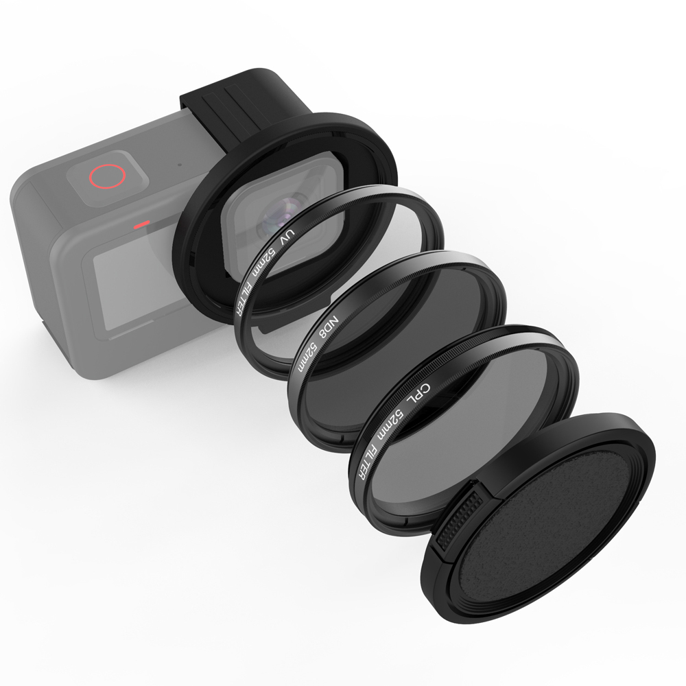Gopro Action Camera Hero 13 Black - Pierścień adaptera filtra 52 mm z