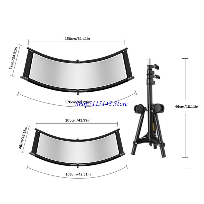 Photography Lighting Reflectors - F3MA Kompaktowo zakrzywiony reflektor fotograficzny do