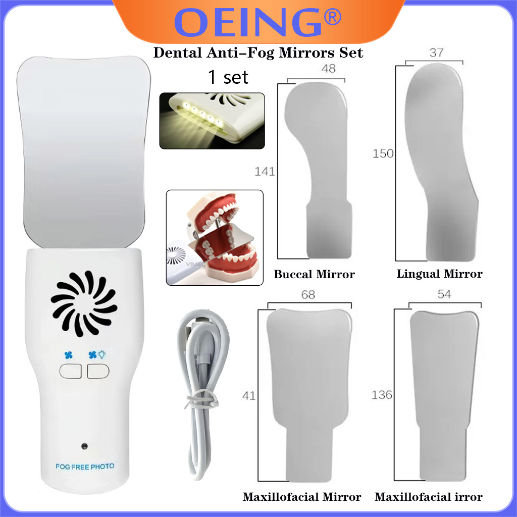 Photography Lighting Reflectors - Zestaw luster stomatologicznych AG Dental zapobiegających