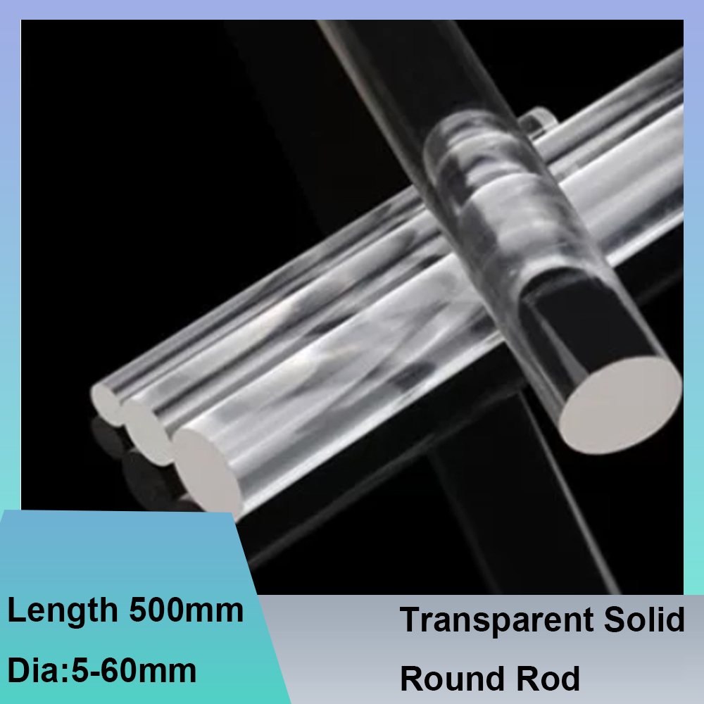 Photography Lighting Guides - Przezroczysty, solidny światłowód o długości 500