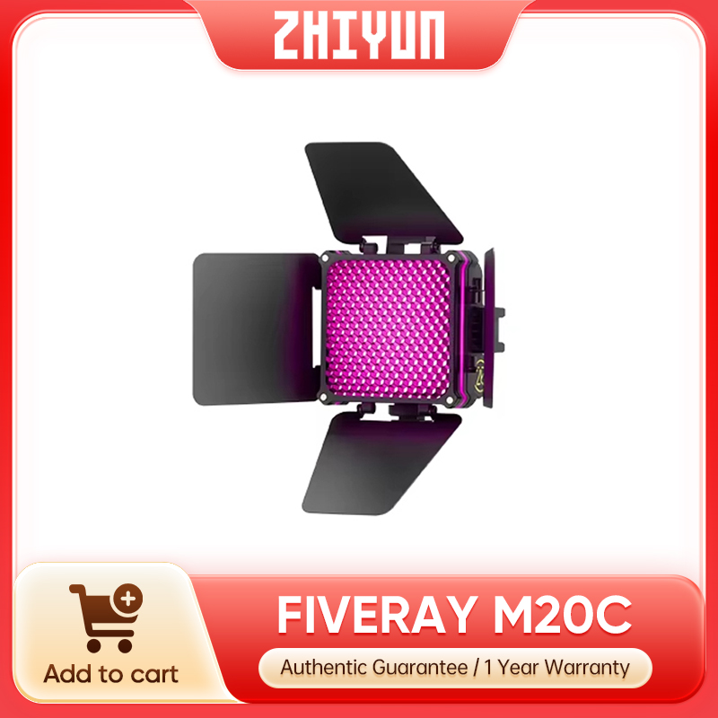 Photography Lighting Styles - ZHIYUN FIVERAY M20C RGB M20 Dwukolorowa