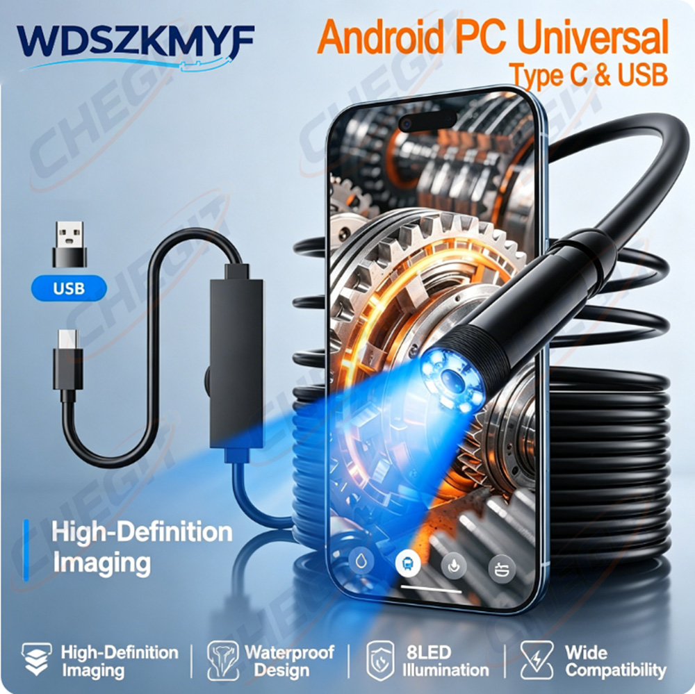 Photography Lighting Diagram - Nowy endoskop USB do telefonów Android