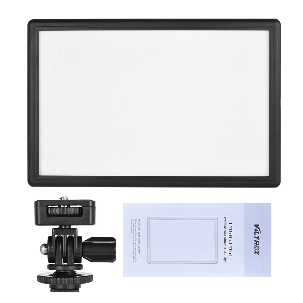 Video Light Panel Led - Viltrox L116T LCD Dwukolorowa i Ściemnialna