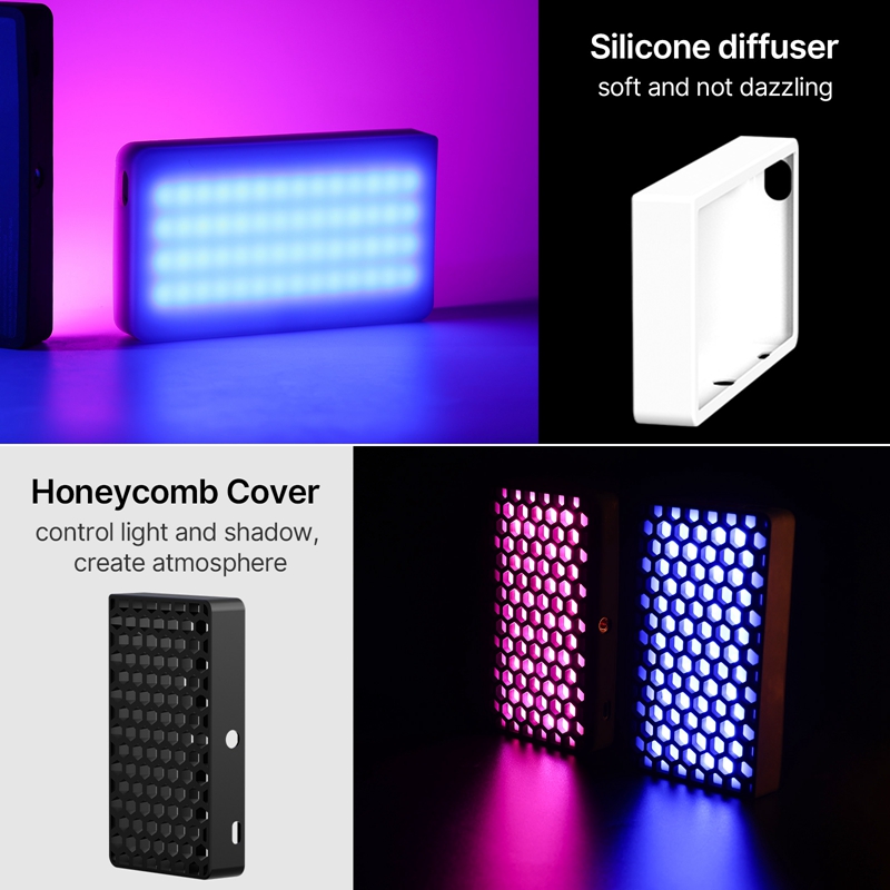 ULANZI LT002 RGB Lampa Wideo,  – Video Light Panel Led recenzja i cena