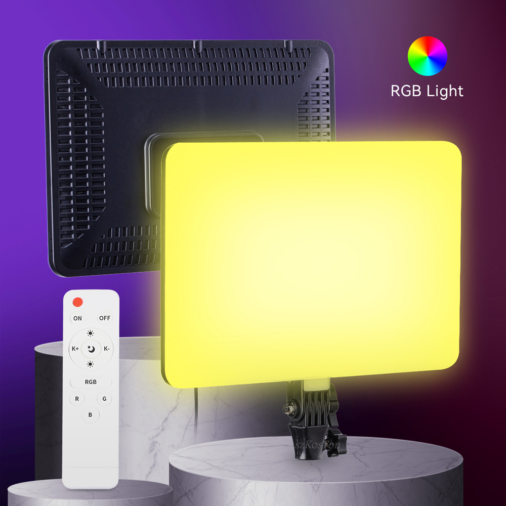RGB 14-calowa lampa wideo LED  – Video Light Panel Led recenzja i cena