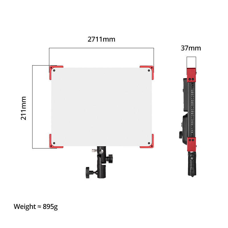 AMBITFUL LEDP60C Ultracienka p – Video Light Panel Led recenzja i cena