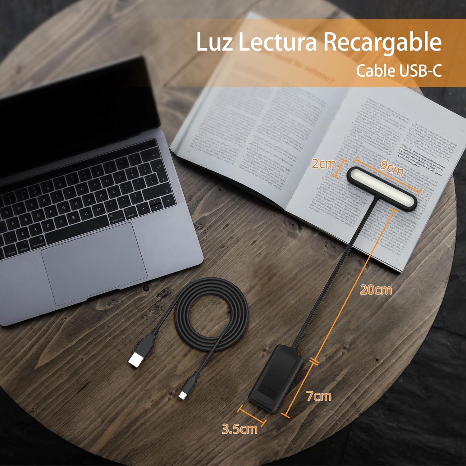 Lampka do czytania LED Lampka  – Photography Lighting Book recenzja i cena