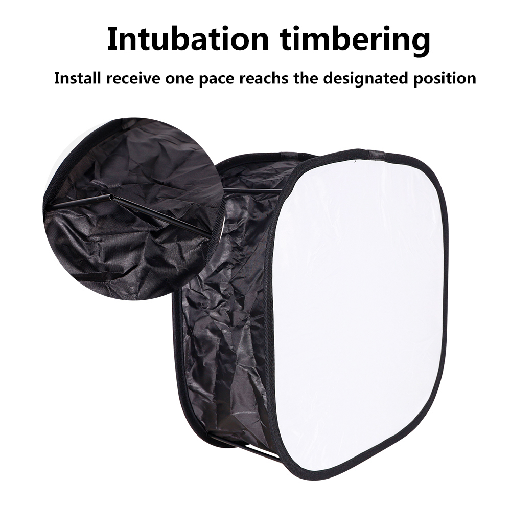 Dyfuzor Softbox 23*23 do lamp  – Video Light Panel Led recenzja i cena