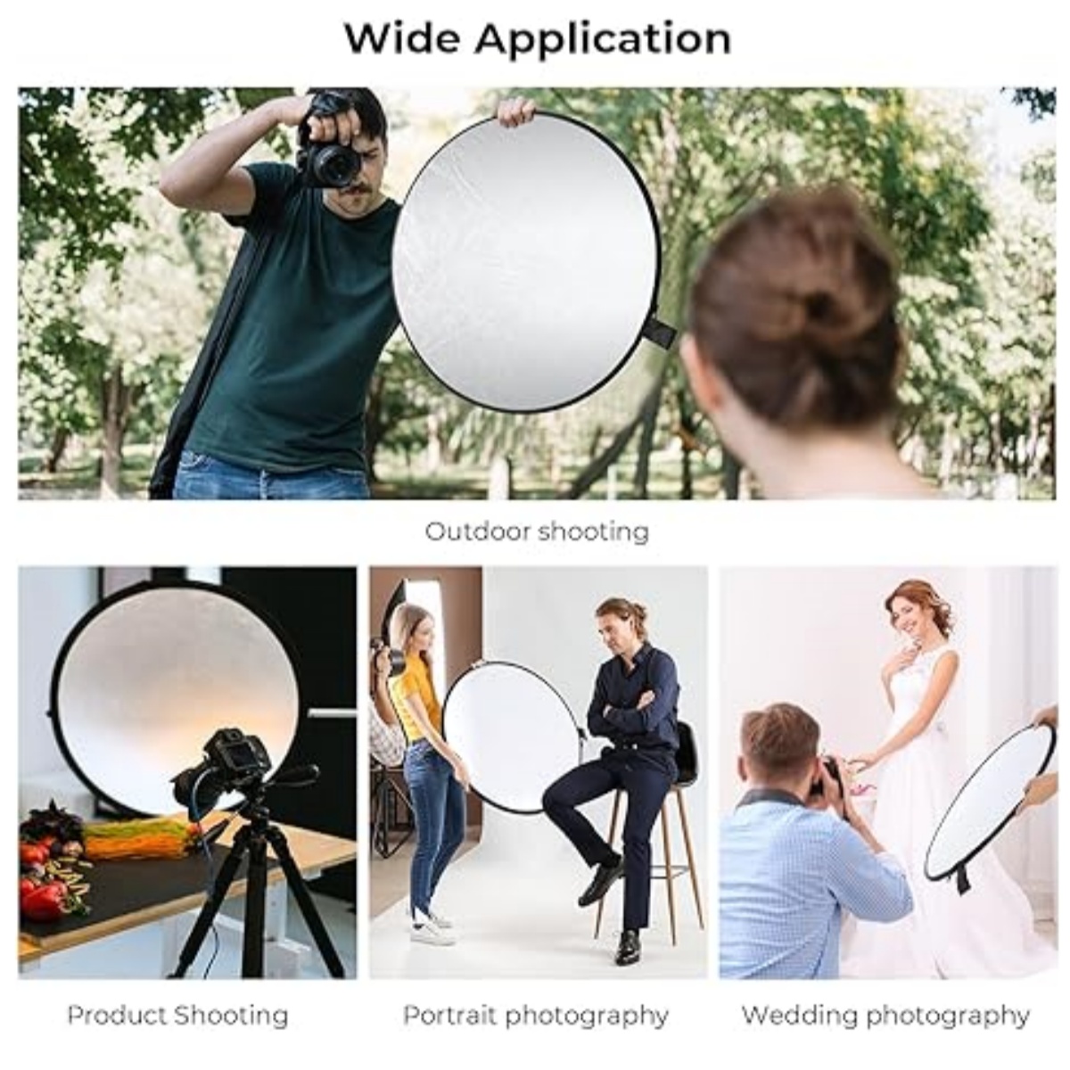 HUANYINGBJB przenośny reflekto – Photography Lighting Reflectors recenzja i cena