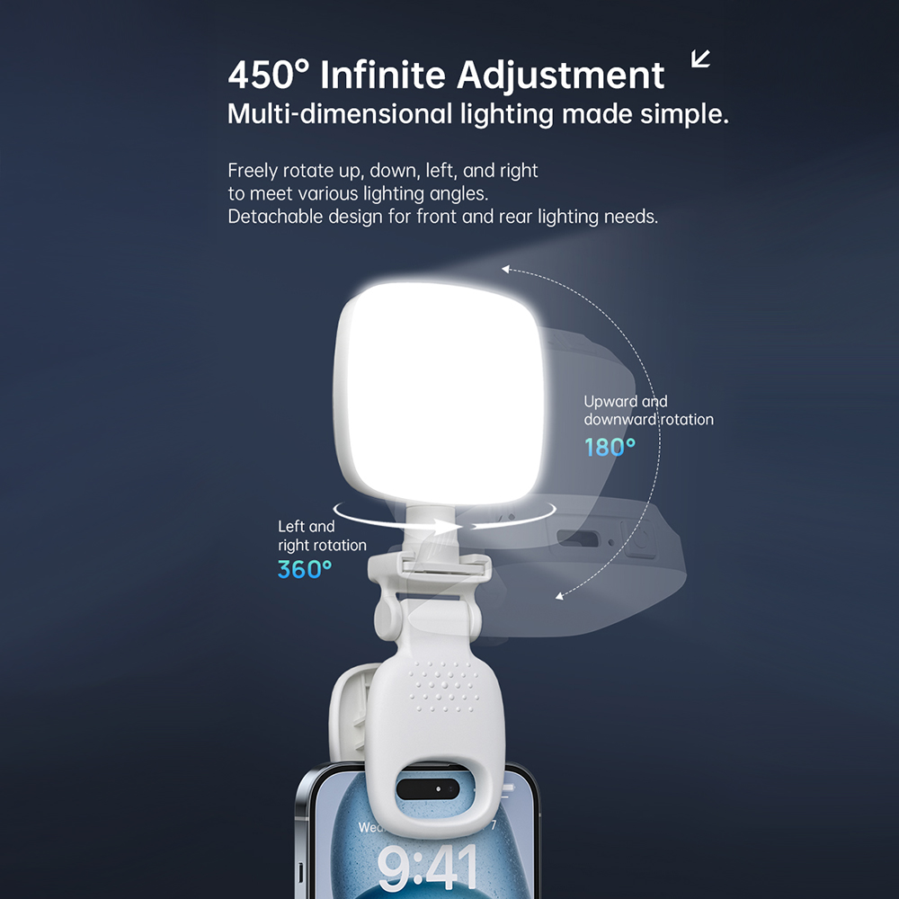 Przenośna lampka LED do selfie – Photography Lighting Diagram recenzja i cena