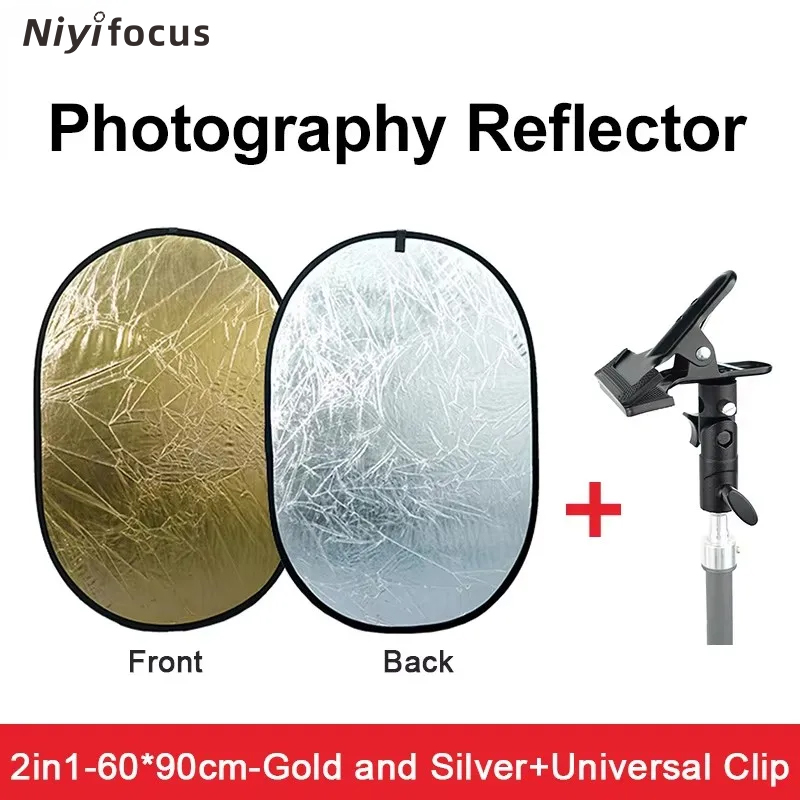 Okrągły przenośny reflektor 2w – Photography Lighting Reflectors recenzja i cena
