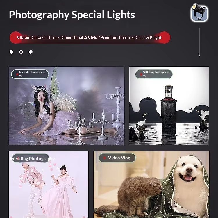 Profesjonalna lampa wideo LED  – Photography Lighting For Food recenzja i cena