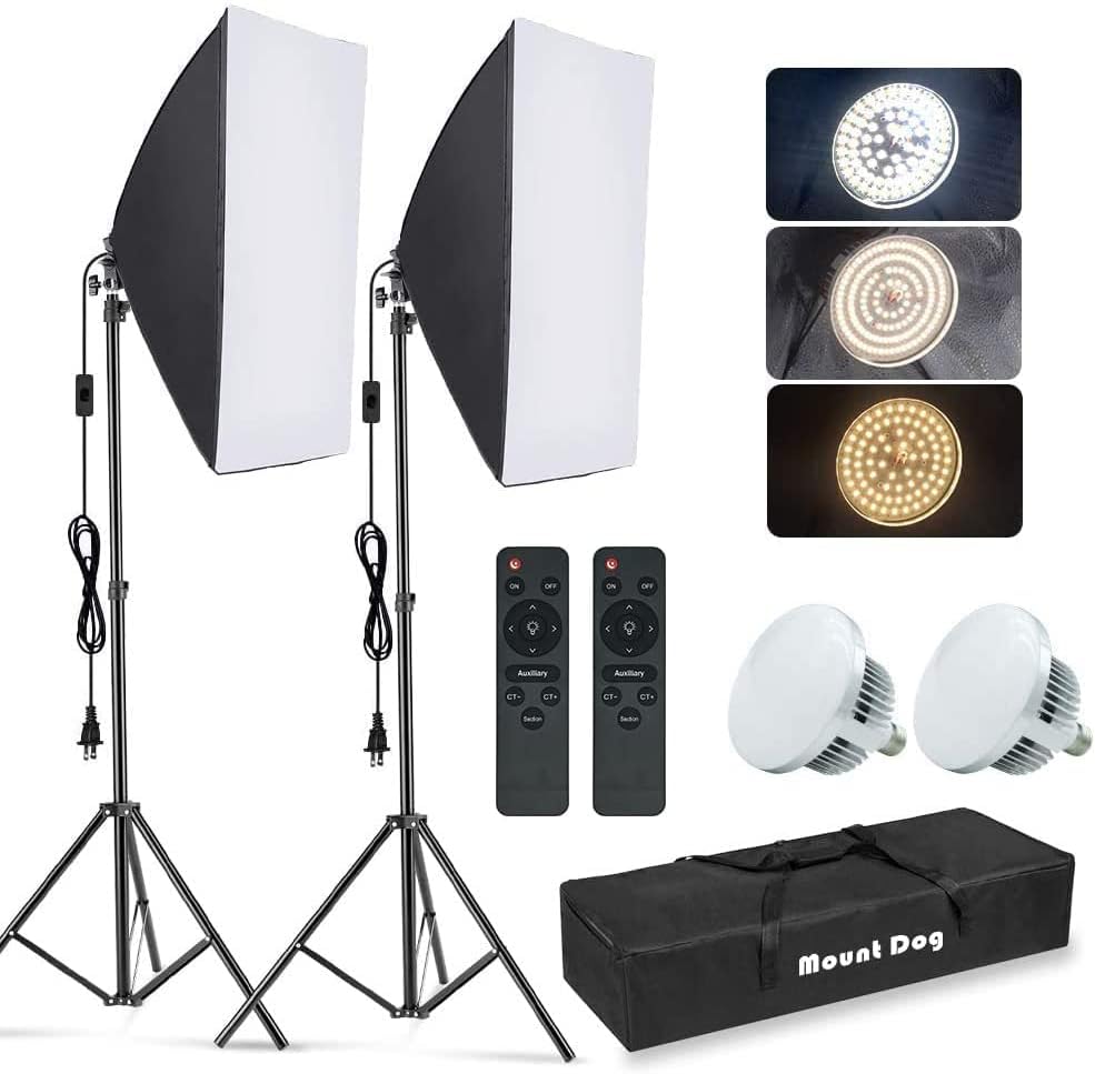 Zestaw oświetlenia fotograficz – Photography Lighting Portrait recenzja i cena