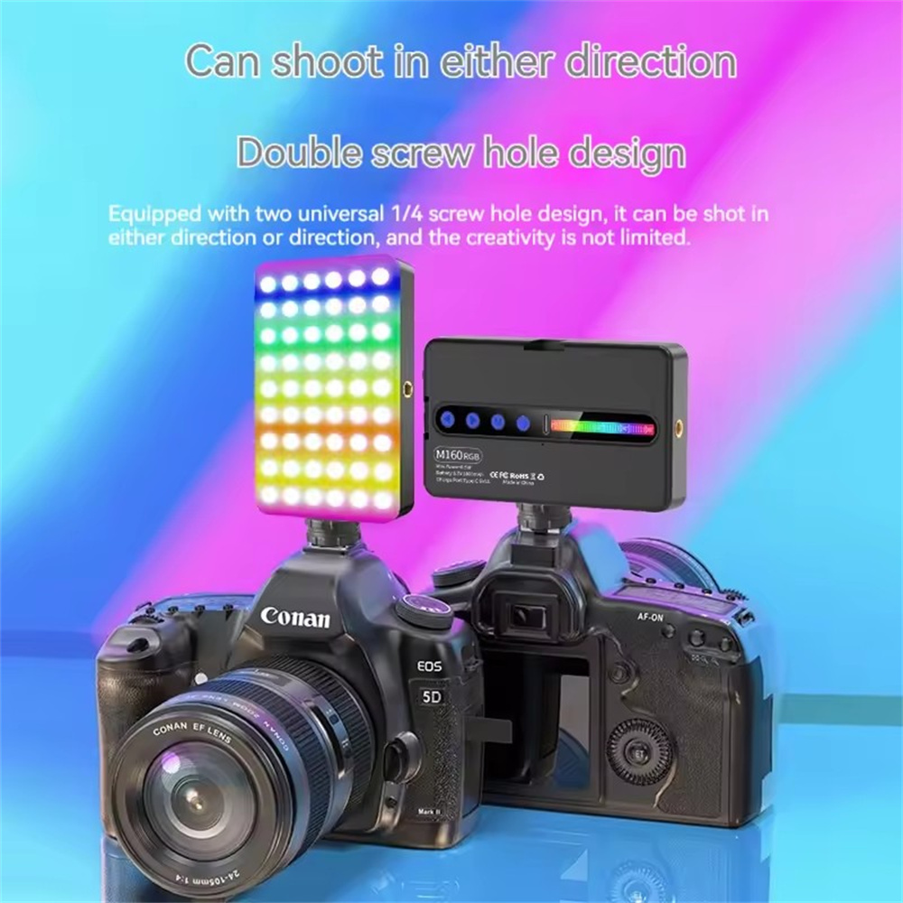 Zestaw oświetlenia LED RGB do  – Video Light Panel Led recenzja i cena