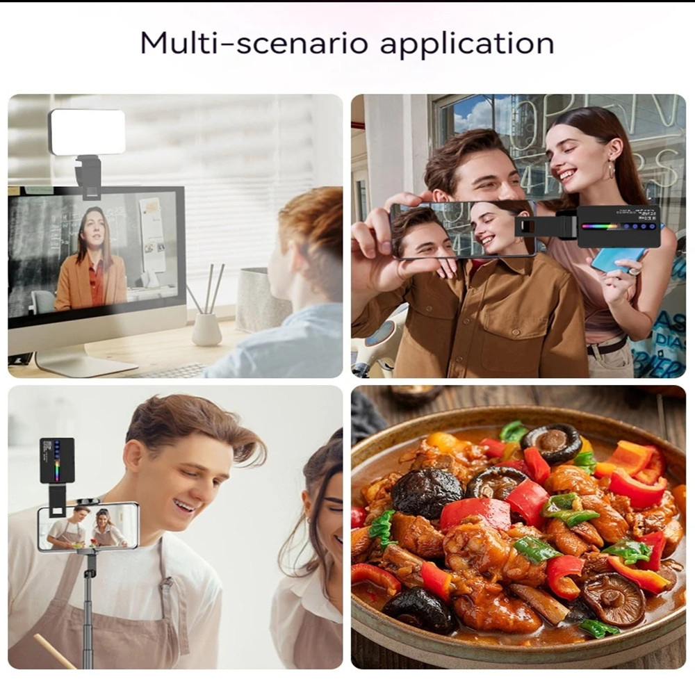 Zestaw oświetlenia LED RGB do  – Video Light Panel Led recenzja i cena