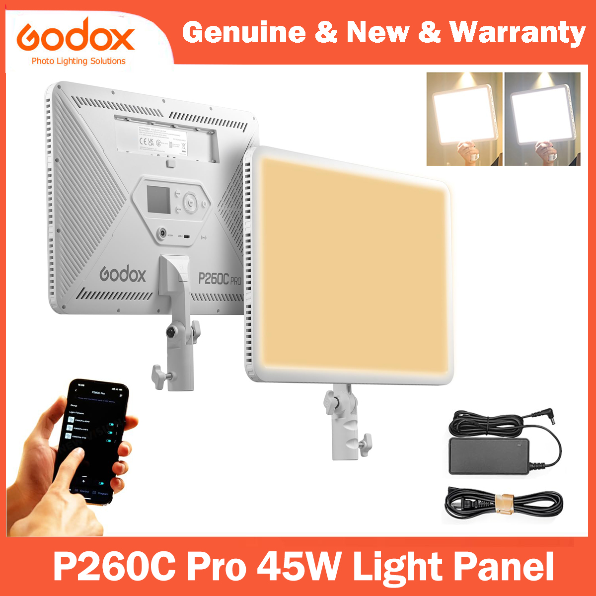 Godox P260C Pro LED Panel Świe – Video Light Panel Led recenzja i cena