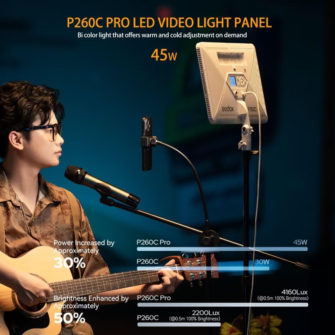 Godox P260C Pro LED Panel Świe – Video Light Panel Led recenzja i cena