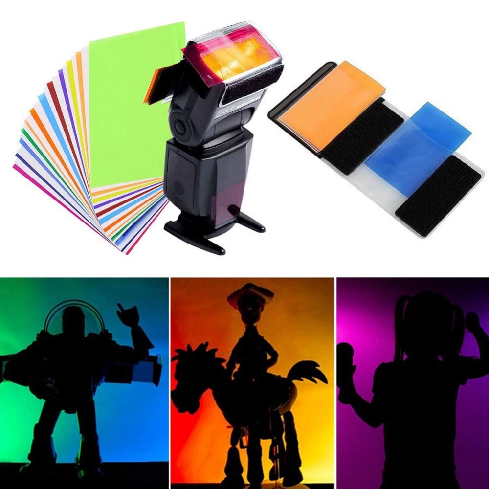 Zestaw 12 Kolorowych Żeli do L – Photography Lighting Portrait recenzja i cena