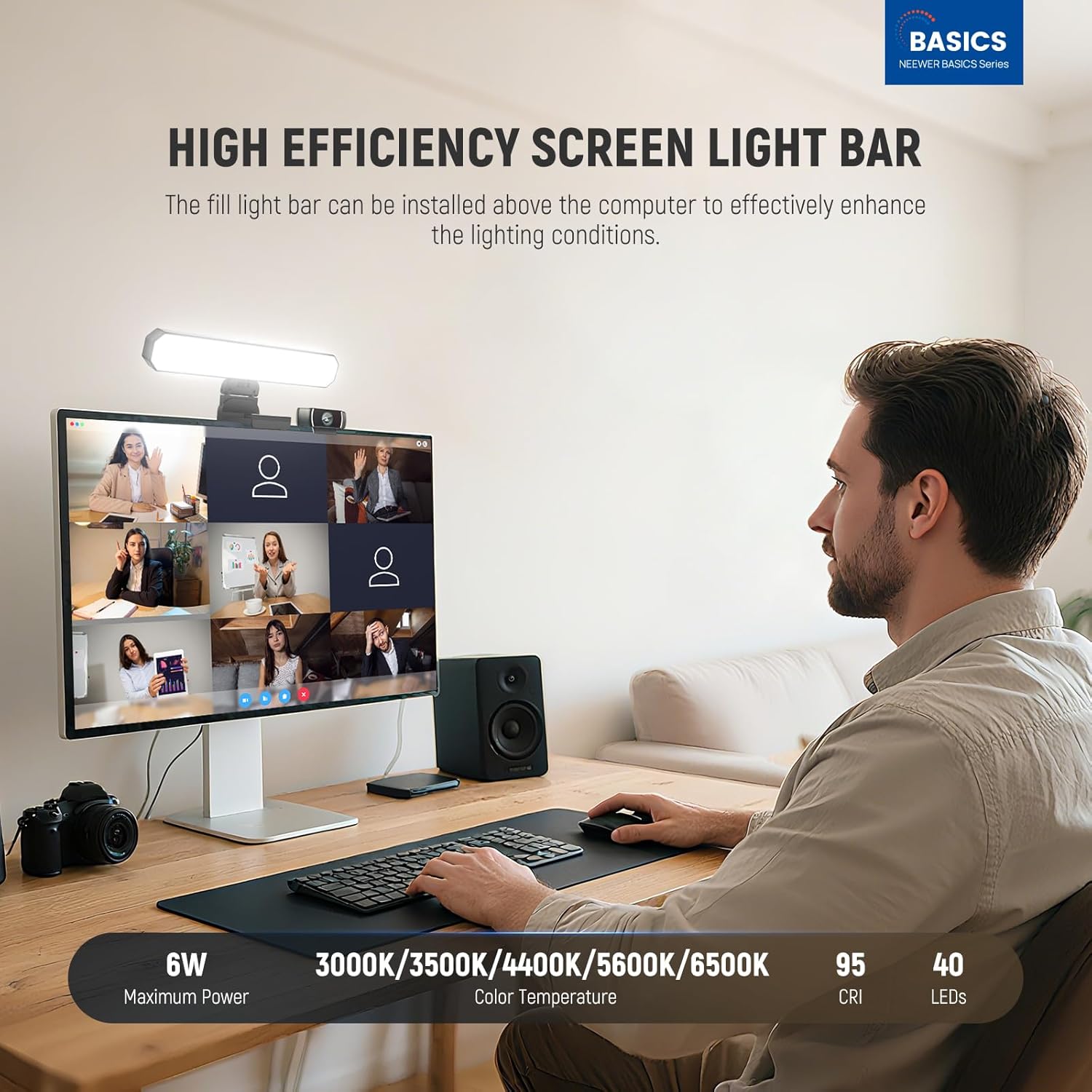 NEEWER Basics 6W Lampa Monitor – Photography Lighting Styles recenzja i cena