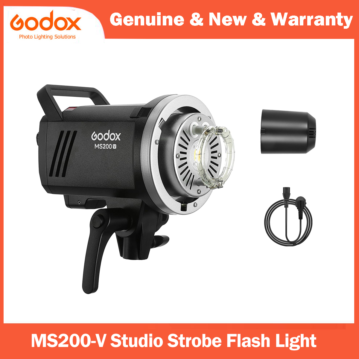 Godox MS200V Lampa studyjna bł – Photography Lighting Portrait recenzja i cena