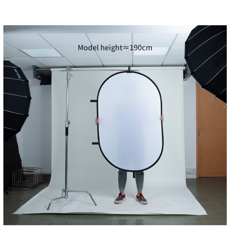 100X150CM składany owalny odbł – Photography Lighting Reflectors recenzja i cena