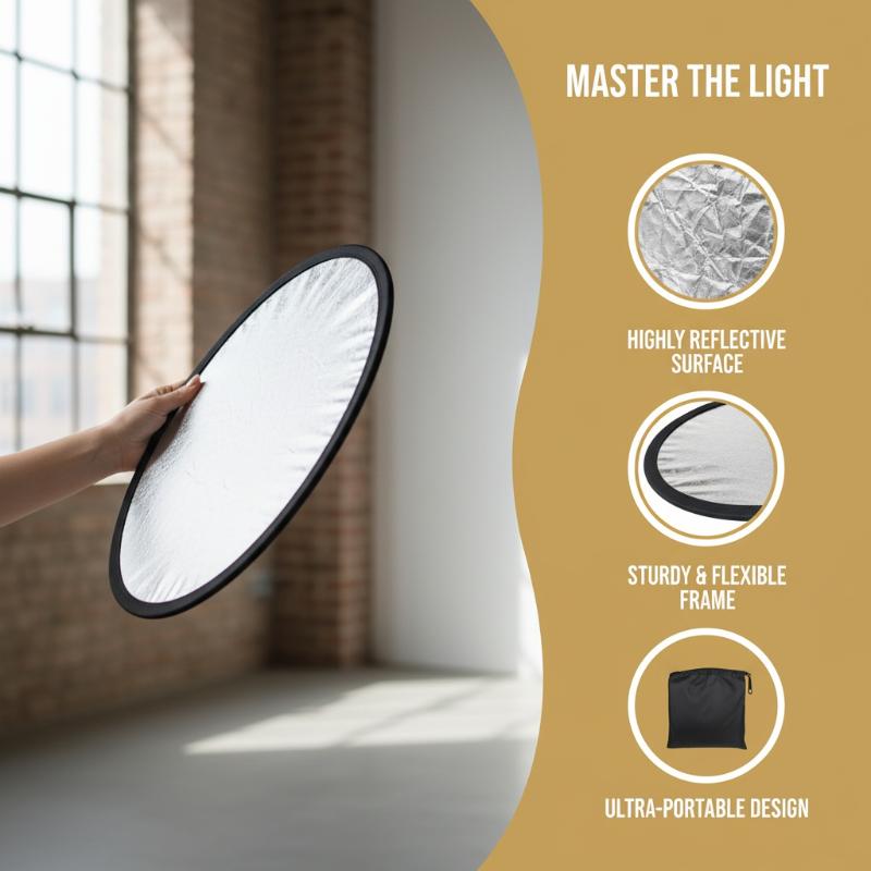Okrągły reflektor fotograficzn – Photography Lighting Reflectors recenzja i cena
